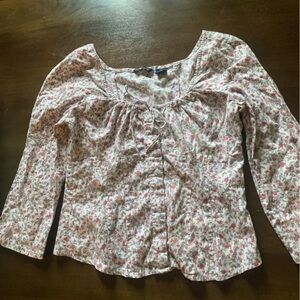 VINTAGE American eagle corset style top